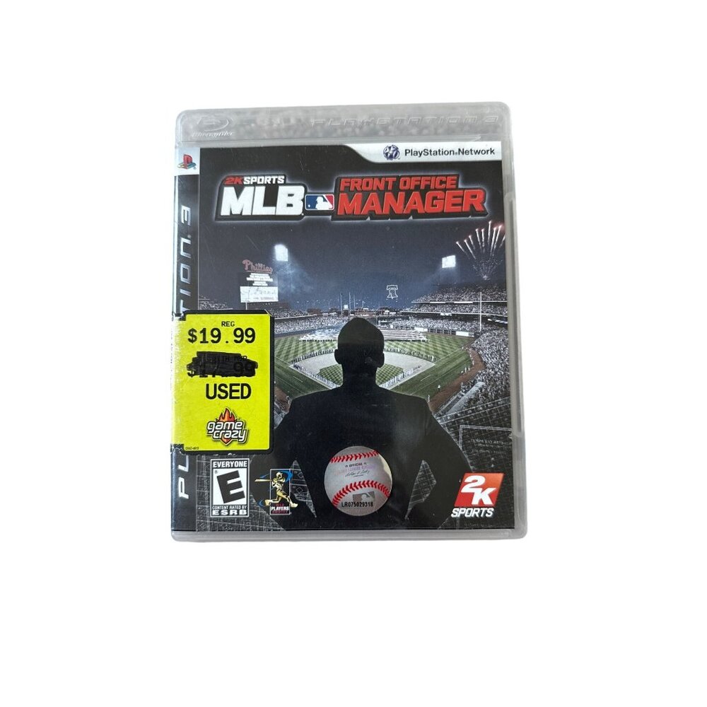 MLB Front Office Manager Sony PlayStation 3 2009 Baseball *Tested*